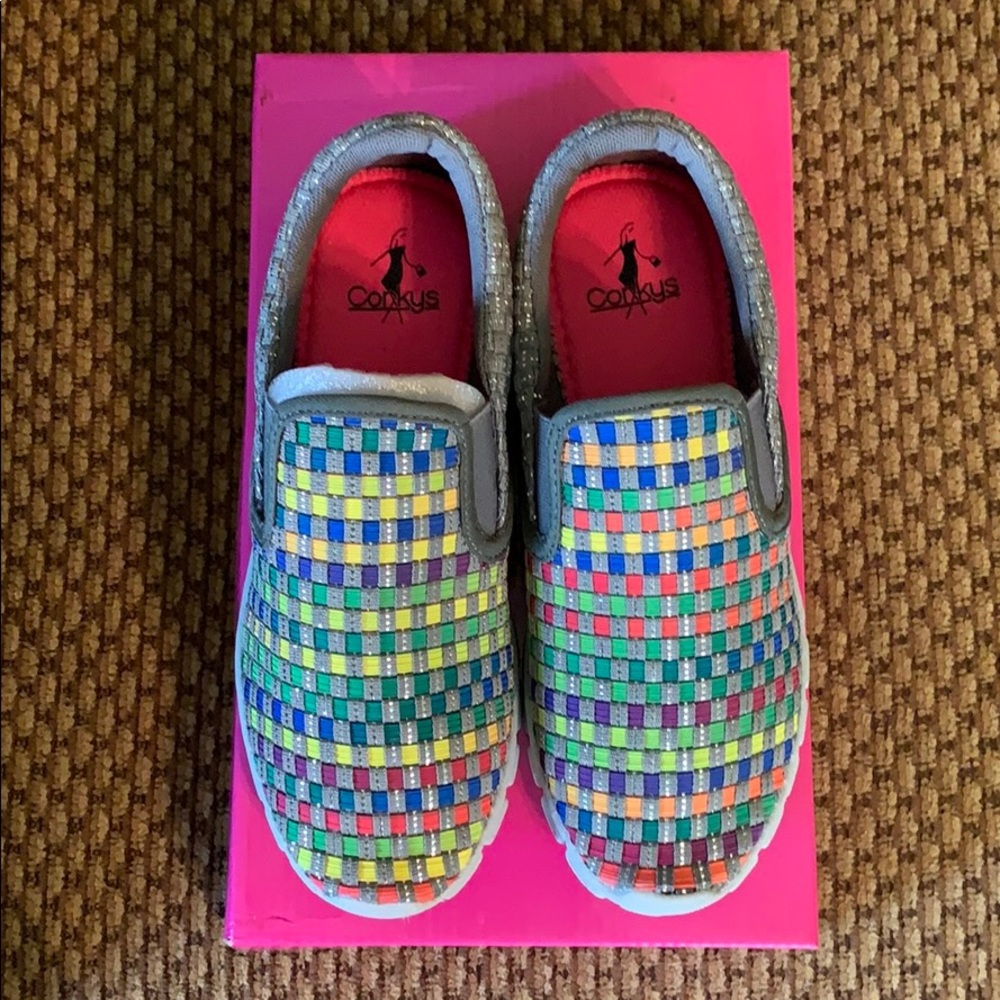 Corky’s Featherlite Double Up Memory Foam Slip On
